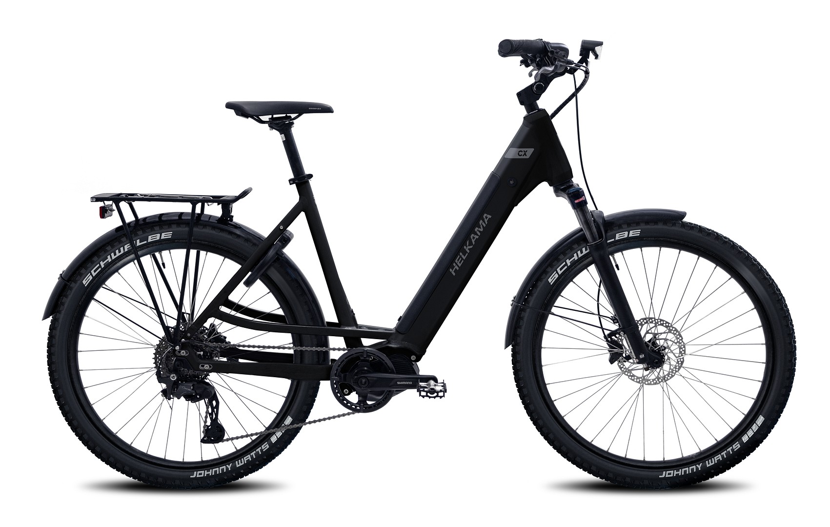 Helkama CX 10v 27.5” sähköpyörä - 54 cm, musta