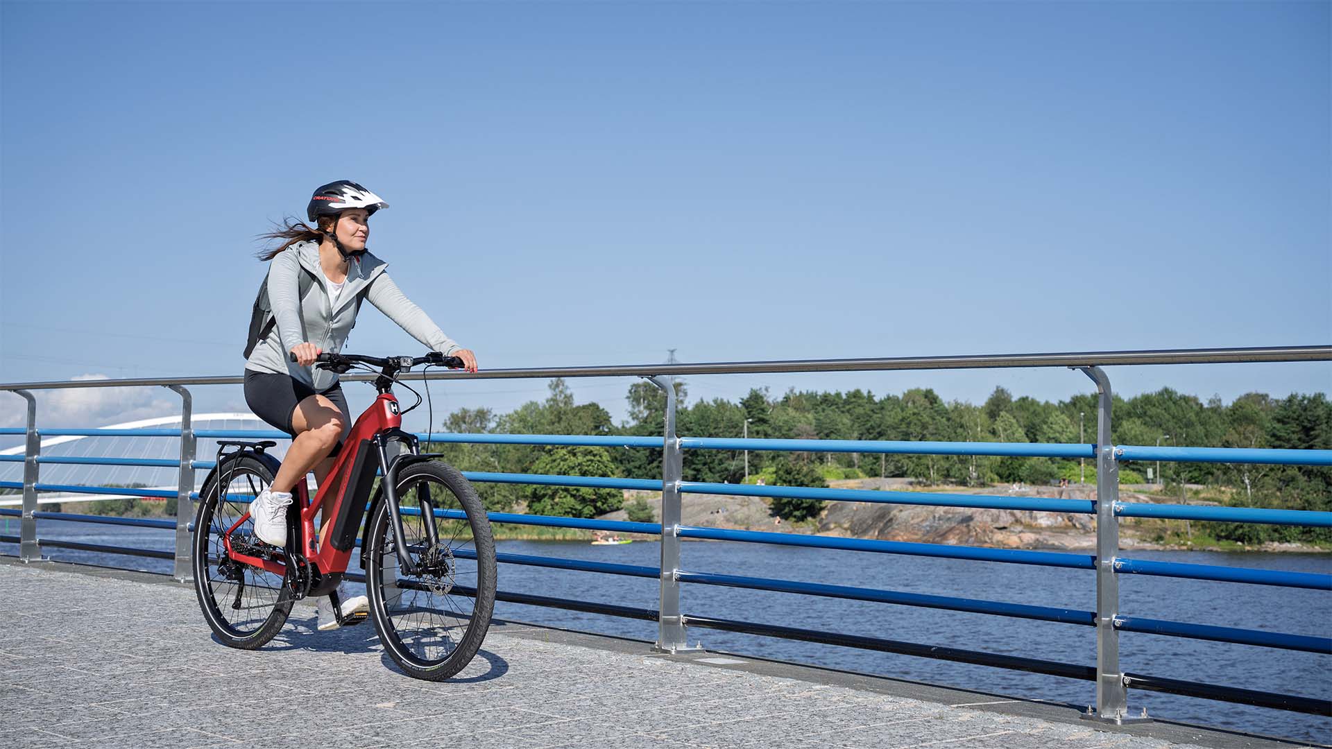 SX sähköpyörä kesällä